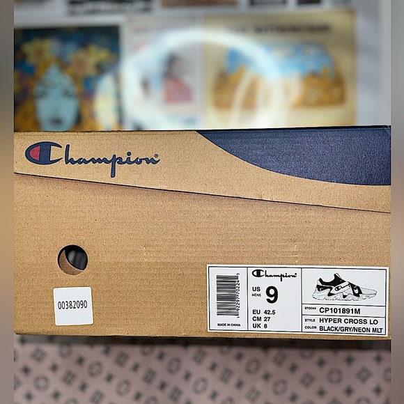 NIB Champion Men’s Hyper Cross Lo Sneakers - Picture 2 of 7